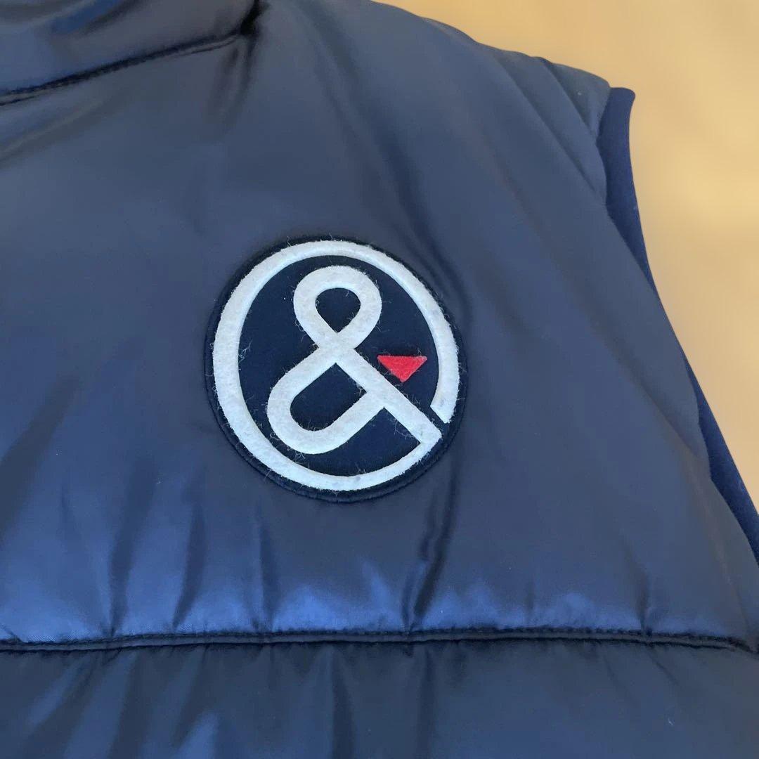 【美品】and per se アンパスィリバーシブル中綿ベスト　サイズLL