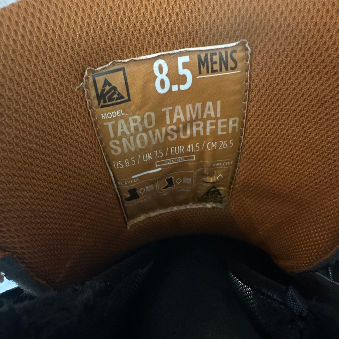 K2 スノーボードブーツ TARO TAMAI  SURFER