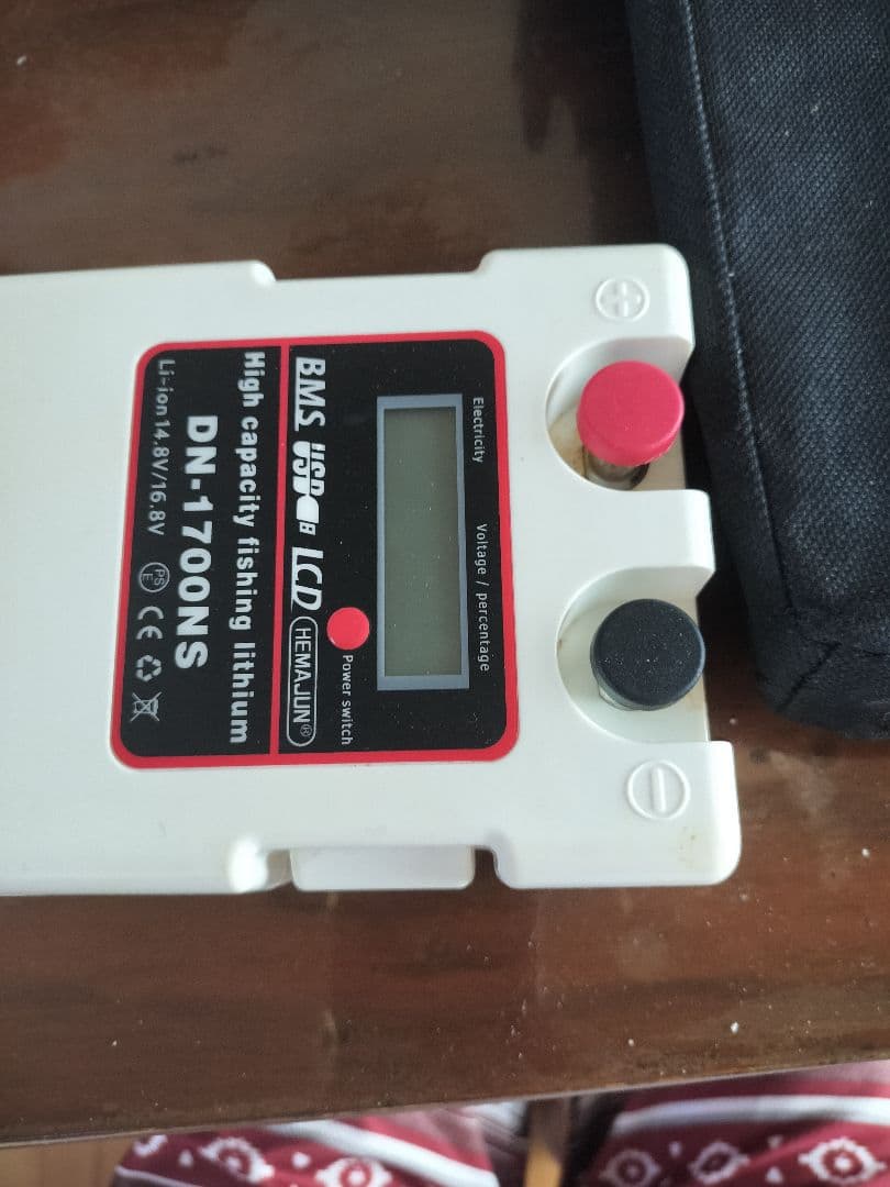 電動リール バッテリーDM-1700NS 高容量リチウム電池