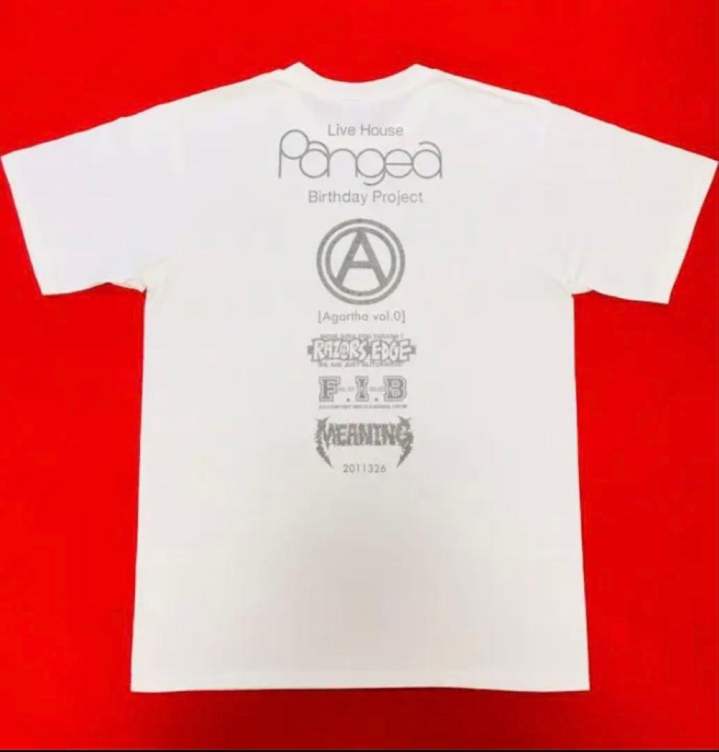 新品Pangeaこけら落とし公演限定Ｔシャツ白 BBQ CHICKENS横山 健
