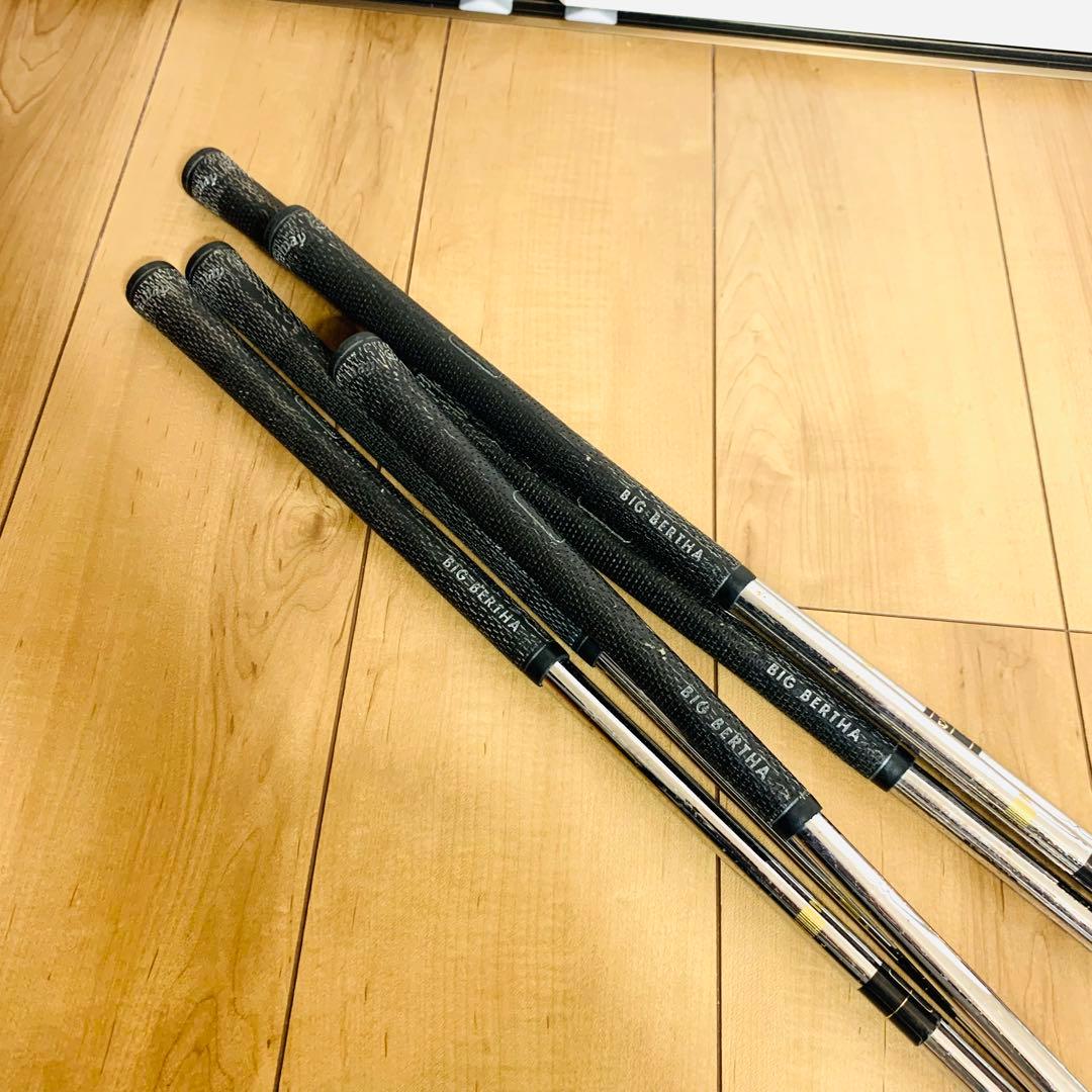 【名器】Callaway BIG BERTHA アイアン 6本セット 右利き