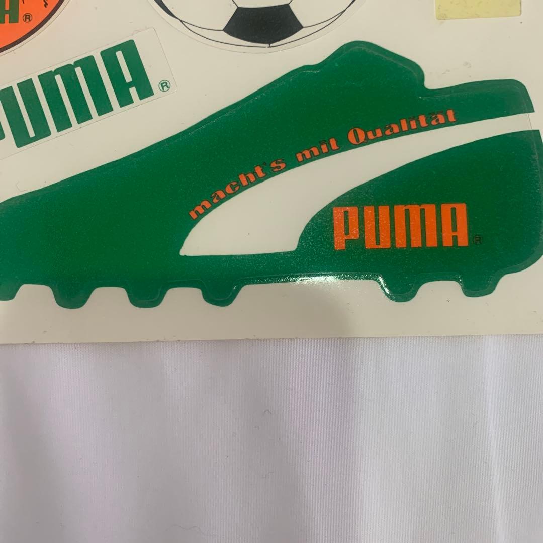 PUMA1974サッカーワールドカップ.ステッカー.ヨハンクライフWM1974