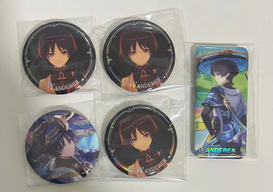 原神 放浪者グッズまとめ アクスタ 色紙 流砂コロッタ カード 缶バッジ