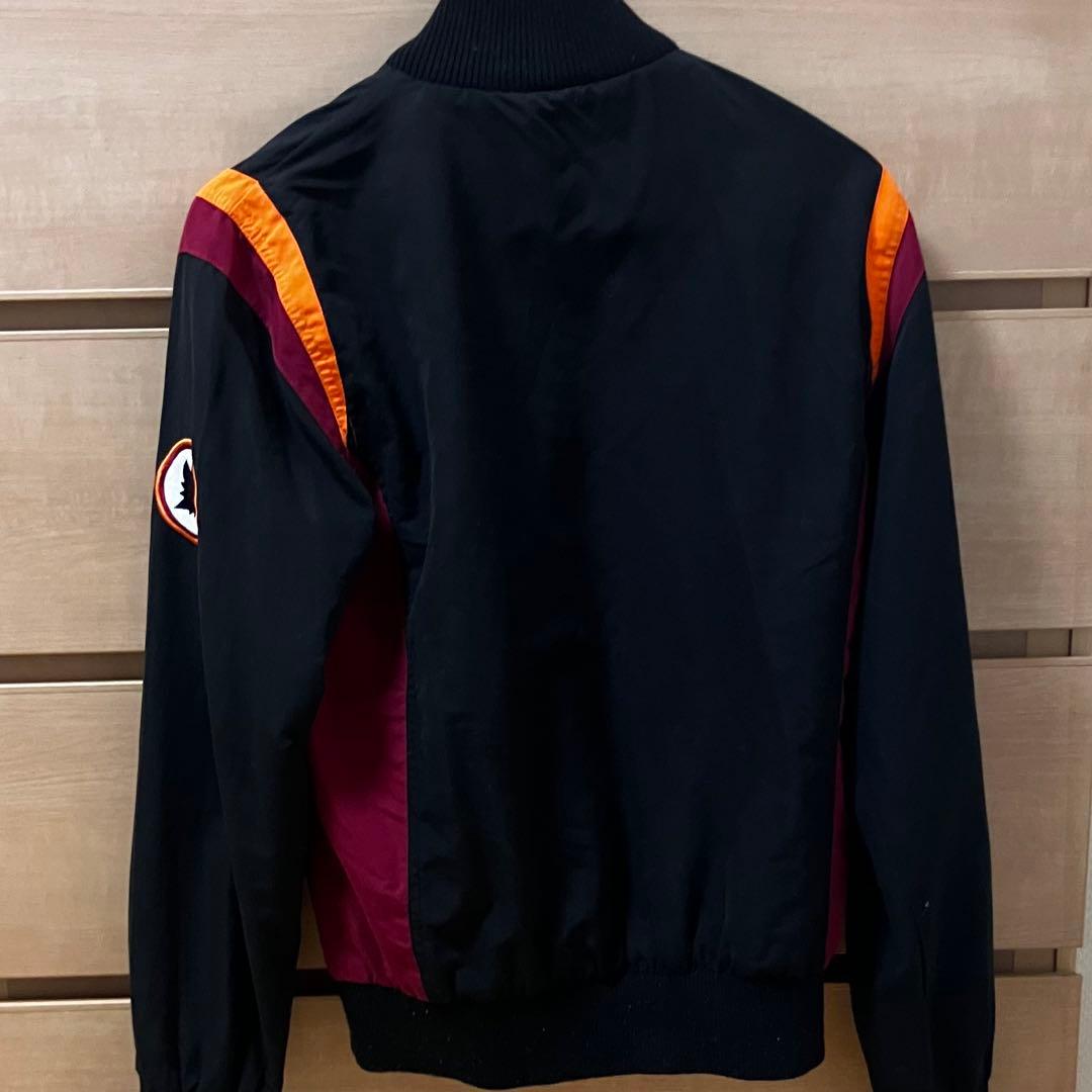 【冬物セット割】ASローマ　ジャージ上下セット　黒　ROMA レア物　S〜M