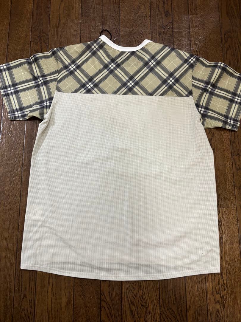 ranor（ラナー）　TARTAN CHECK Tシャツ　Mサイズ