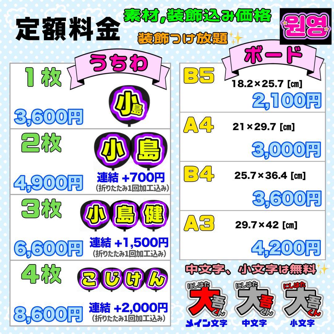 ra様 うちわ文字 文字パネル オーダー うちわ屋 ネームボード