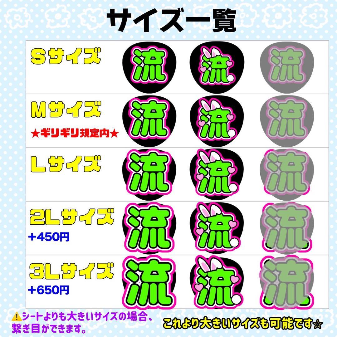 ra様 うちわ文字 文字パネル オーダー うちわ屋 ネームボード