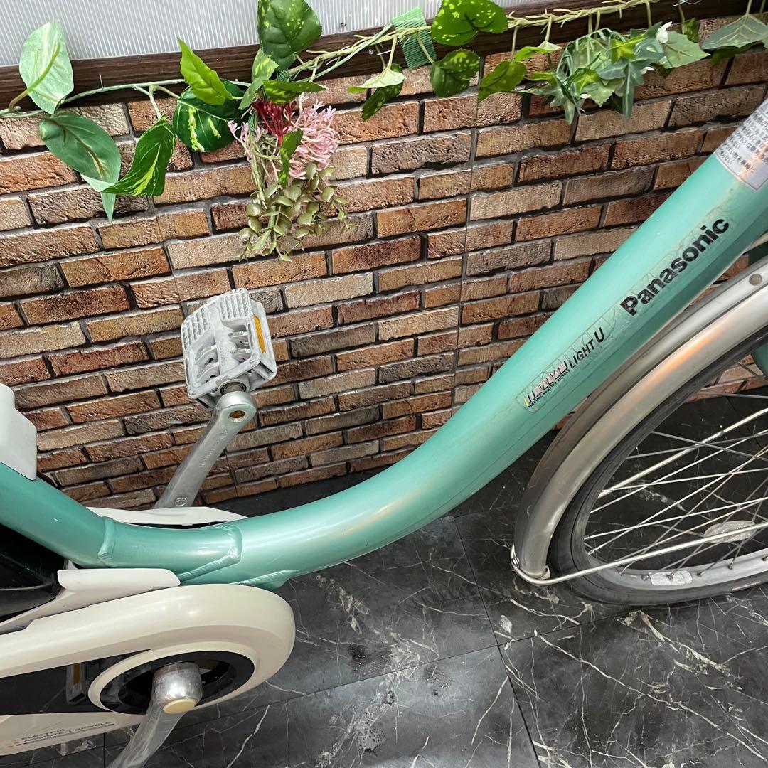 【9】電動自転車 パナソニック vivi LightU グリーン 24インチ