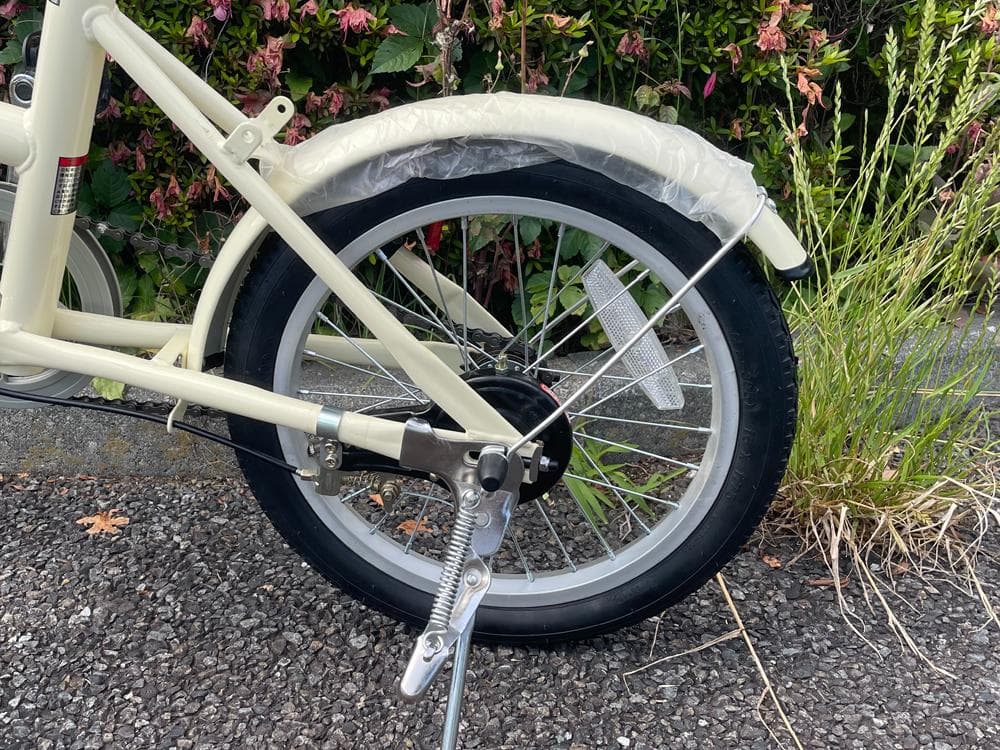 【未使用】シンプルスタイル 16in 折畳み自転車