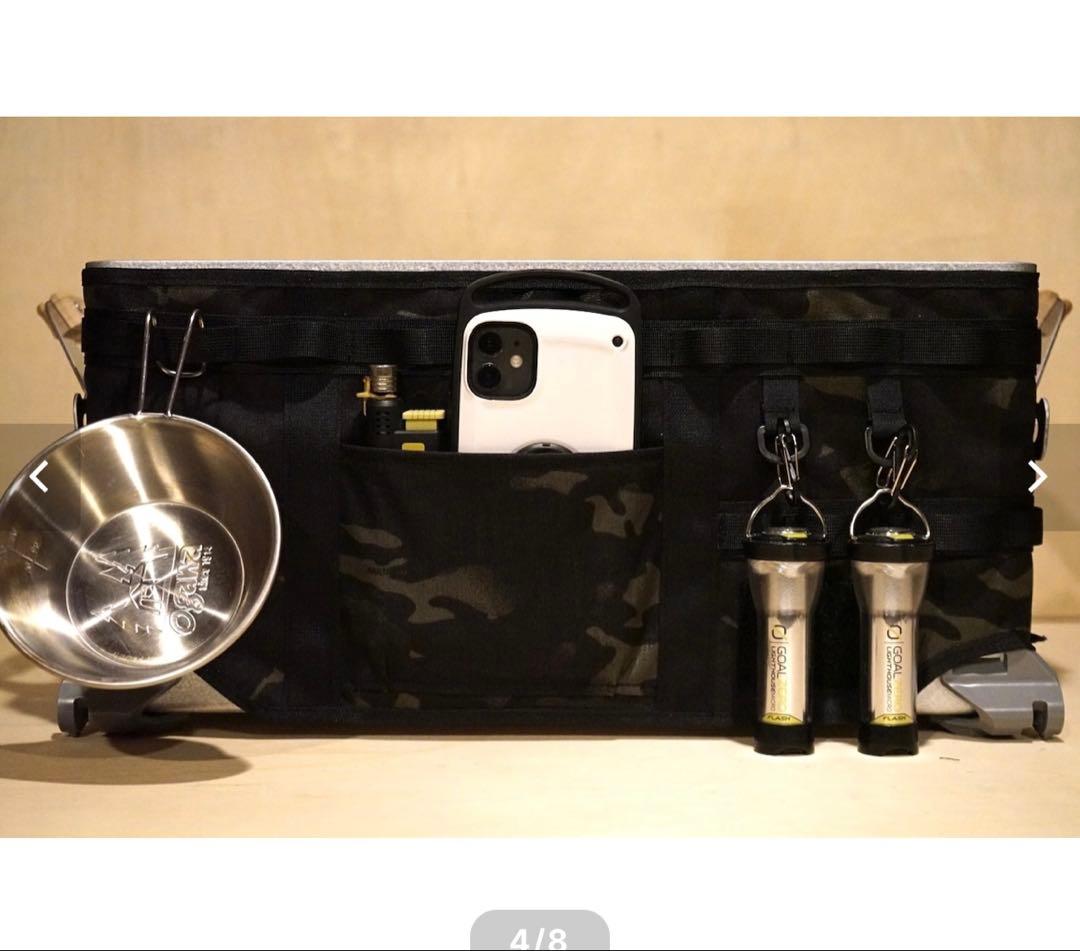 シェルフコンテナカバー25 CORDURA MALTICAM BLACK
