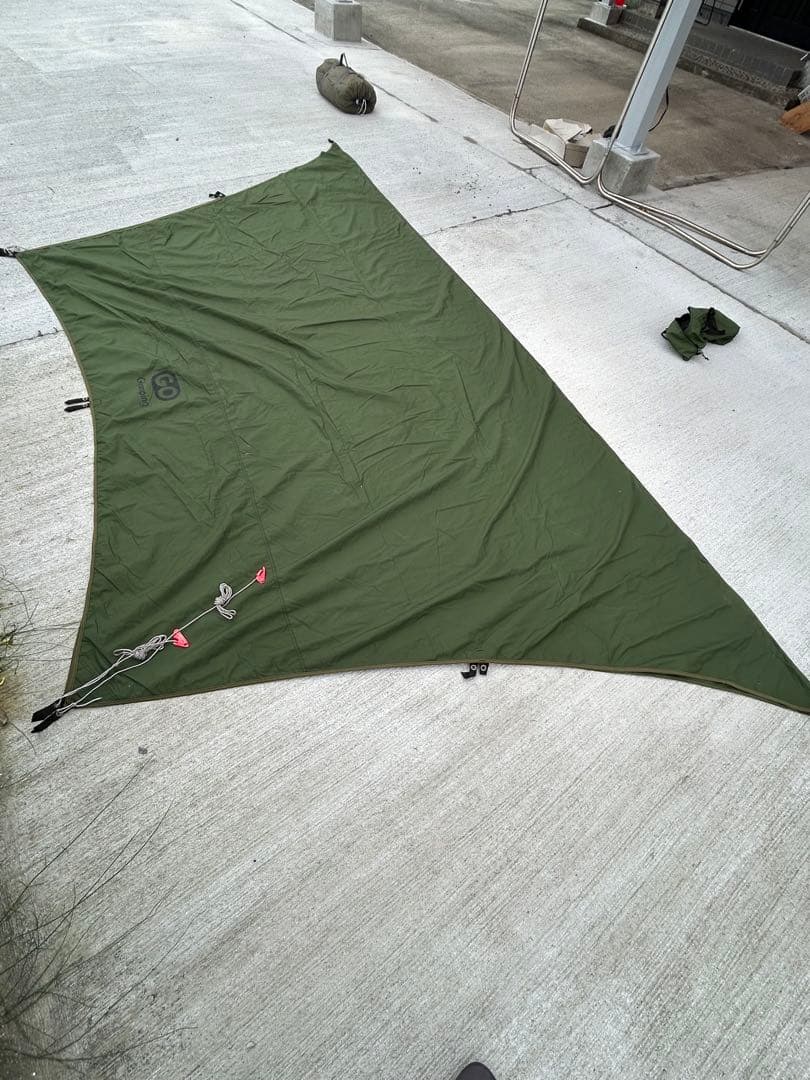 GO Glamping タープ本体カーキ
