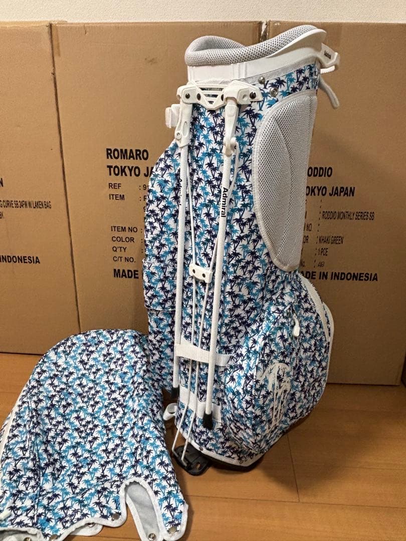 超軽量 アドミラル ゴルフ ヤシの木 スタンド キャディバッグ 美品