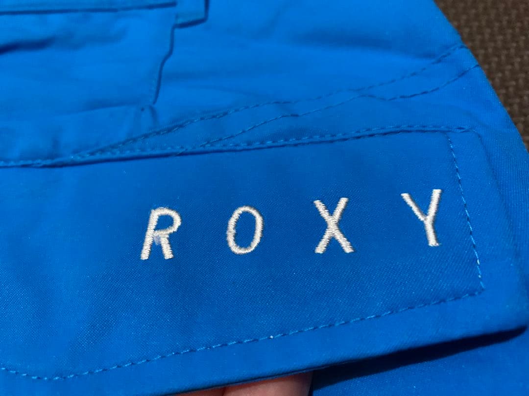 新品未使用　ROXY スノボウェア　スキーパンツ　ブルー　レディースサイズM/L