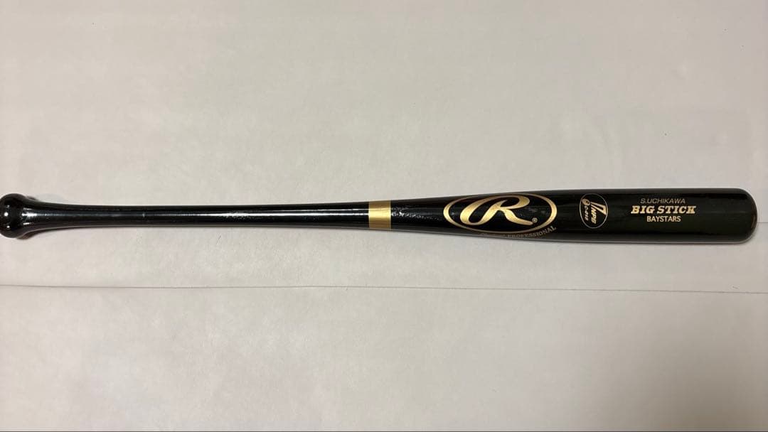 内川聖一 支給品 サイン入り NPB実使用 バット 木製 硬式 Rawlings