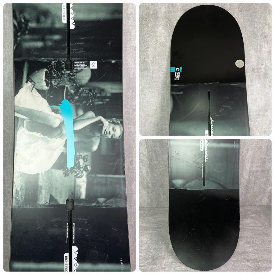 バートン CUSTOM TWIN 154cm スノーボード セット キャンバー