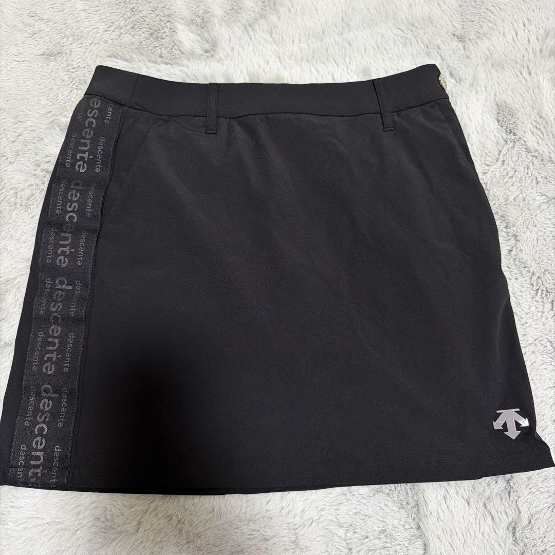 【美品】DESCENTE ゴルフウェア レディースセット ブラック　L