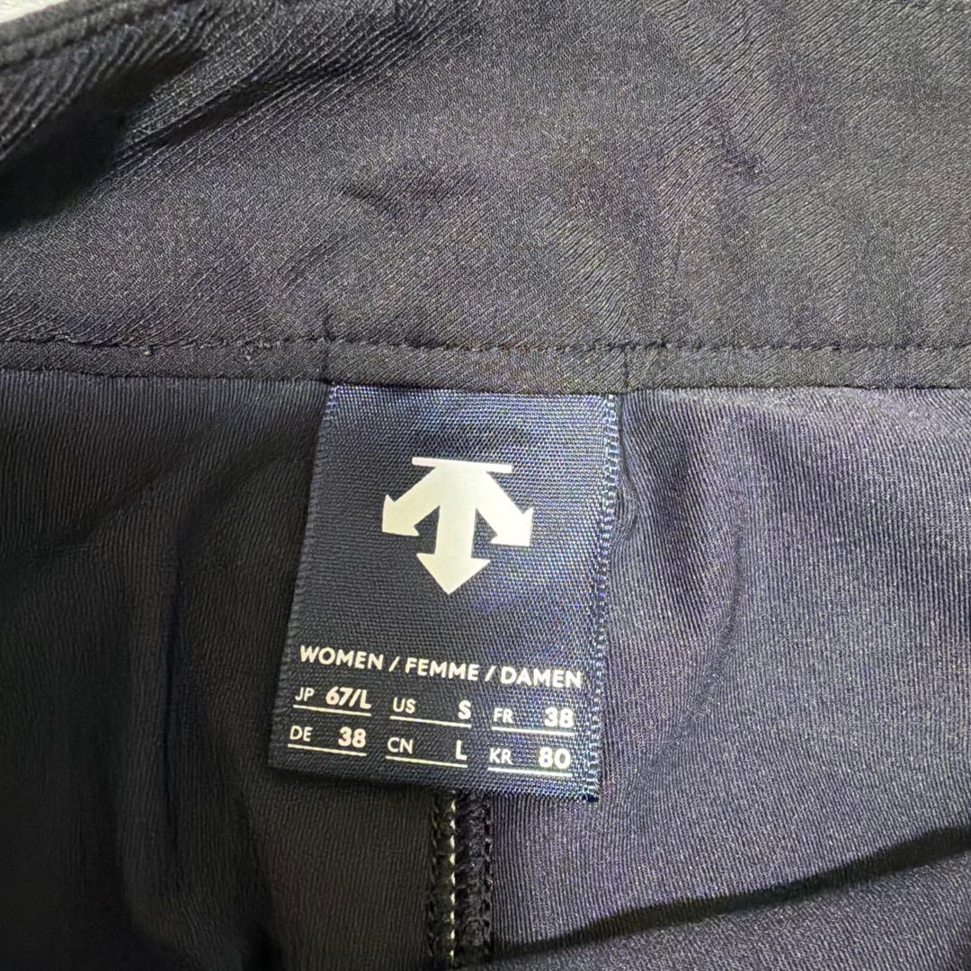 【美品】DESCENTE ゴルフウェア レディースセット ブラック　L