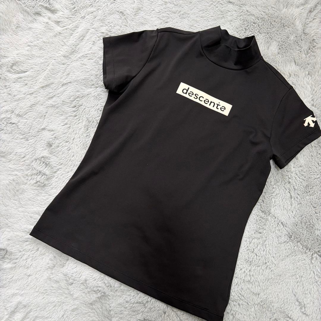 【美品】DESCENTE ゴルフウェア レディースセット ブラック　L