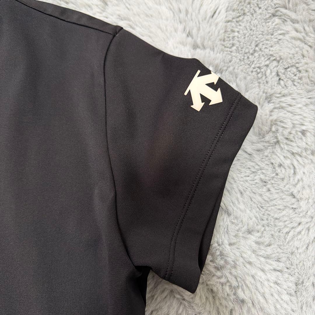 【美品】DESCENTE ゴルフウェア レディースセット ブラック　L