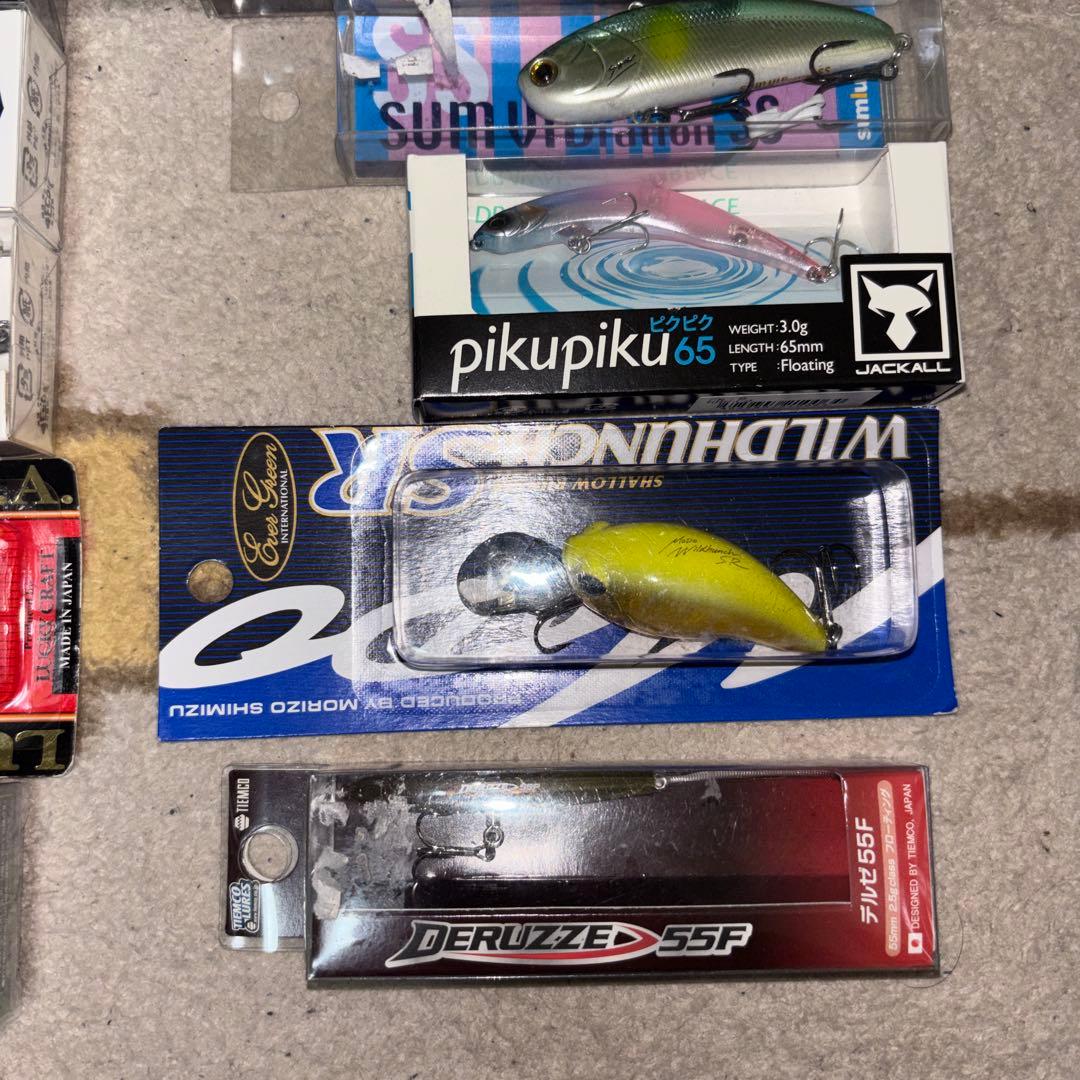 バス釣りハードルアーセット　　未使用品 メーカーいろいろ　　最終値下げ