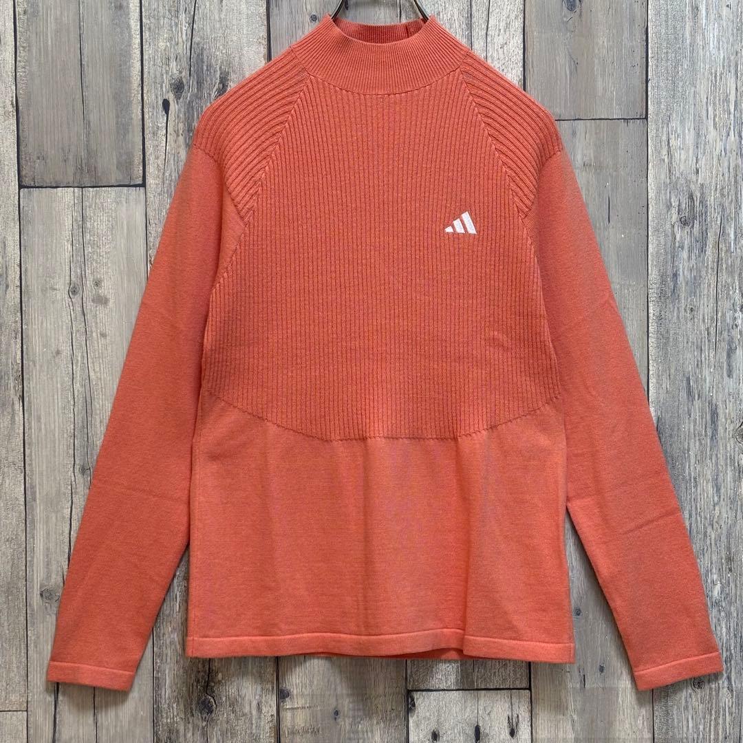 アディダス　adidas GOLF ニット　セーター ベスト　アーガイル　L