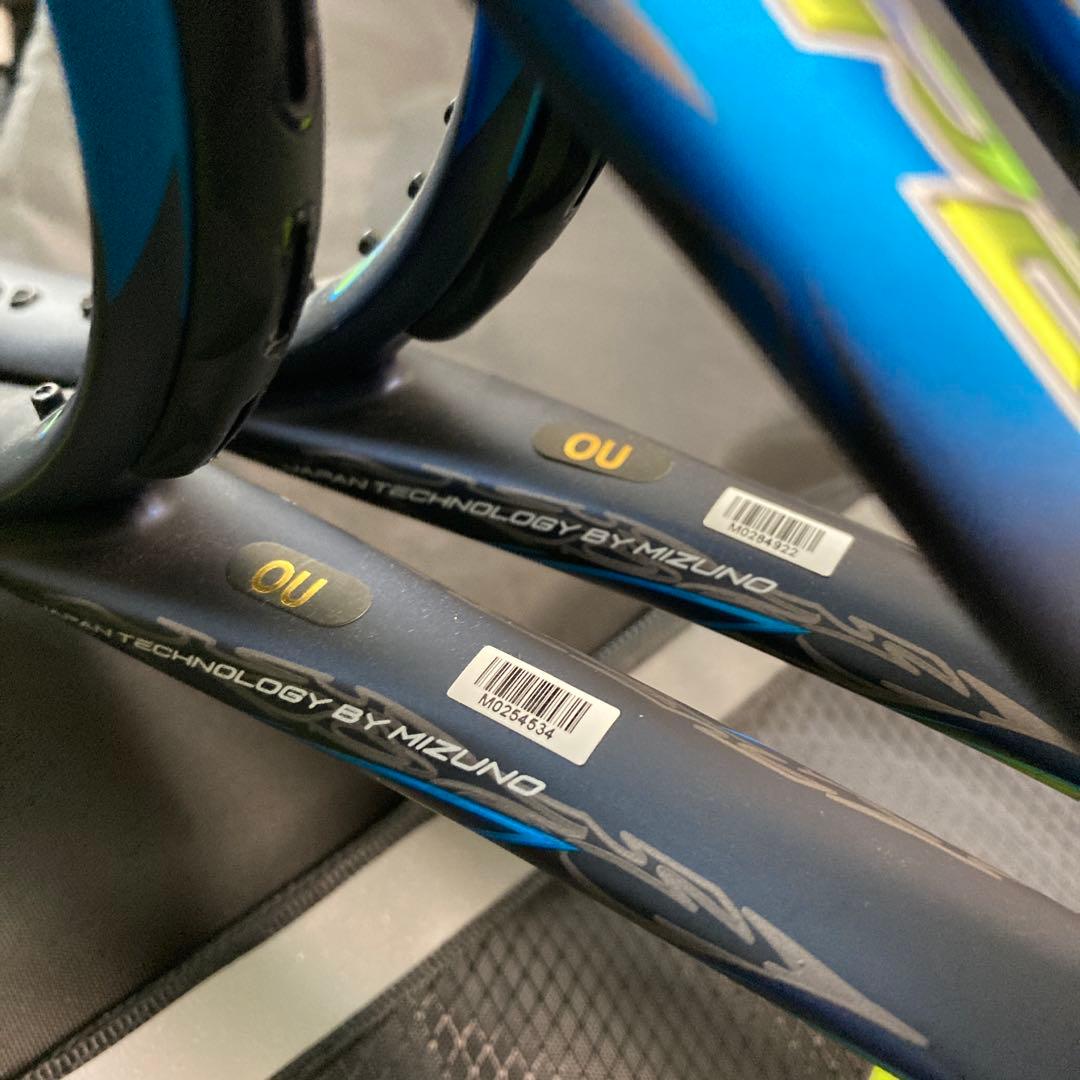 週末特価　ミズノ F SPEED V-05 ソフトテニス　0U 2本セット