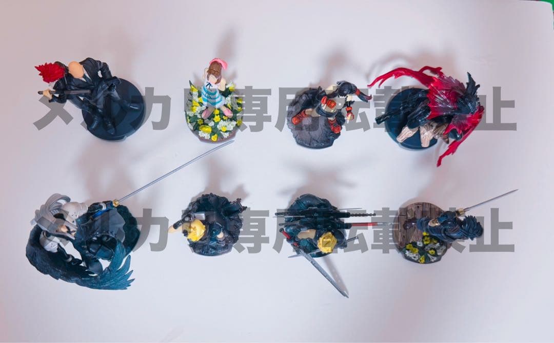 フィギュア ポーション ファイナルファンタジー FF7 周年グッズ 8点 希少