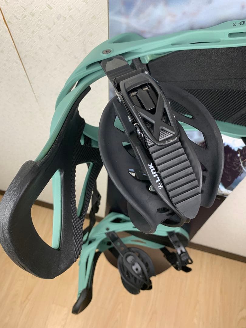 ELAN スノーボード　板　151cm LINK ビンディング　セット　スノボ