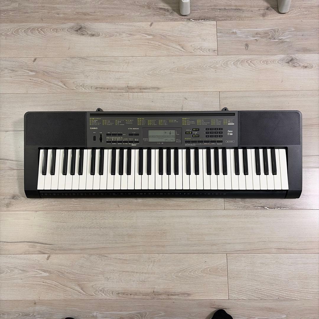 【新品・未使用】CASIOカシオベーシックキーボード 61鍵 CTK-2200