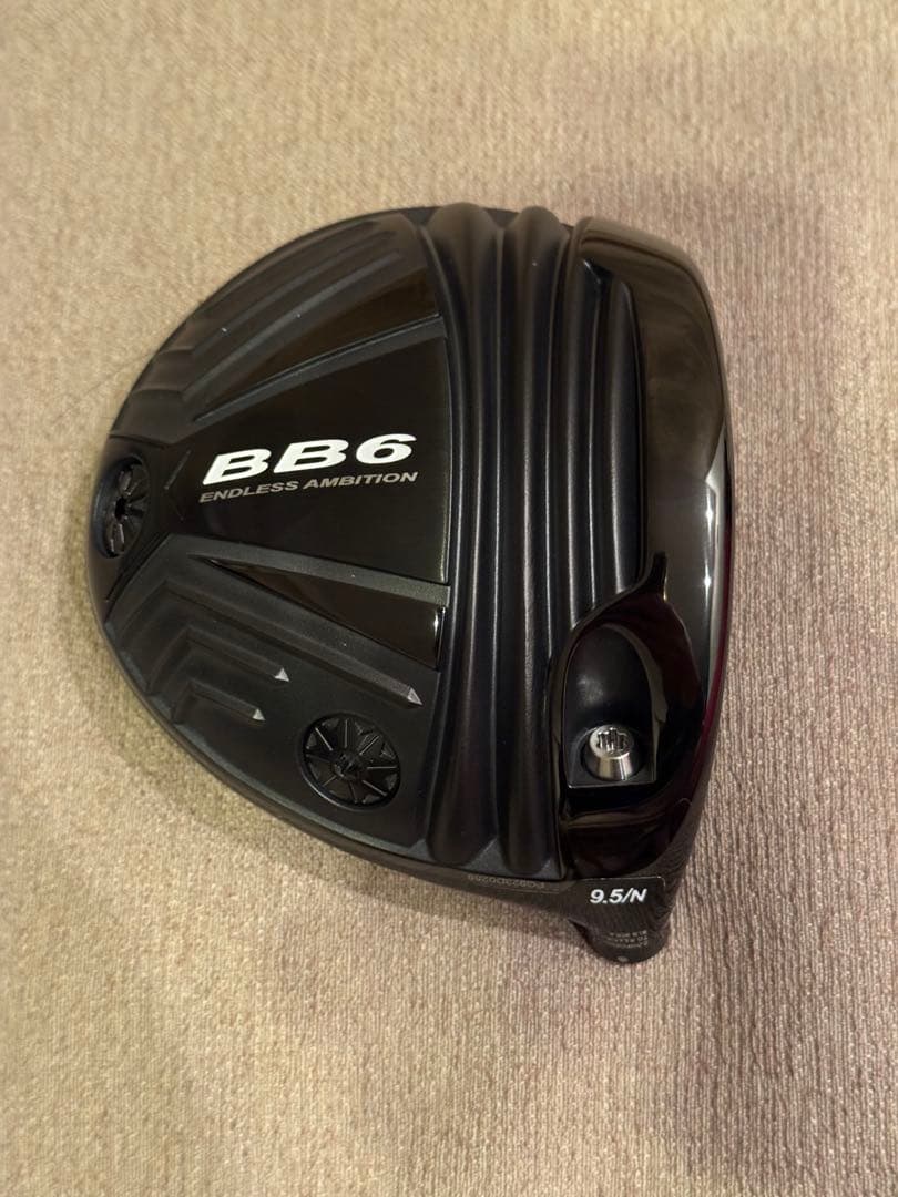 ラウンド未使用 プログレス BB6 9.5度 ヘッドのみ