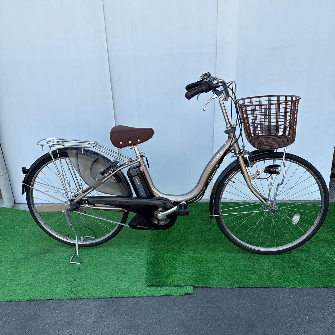 YAMAHAヤマハ電動アシスト自転車26インチ 8.9Ah ゴールド