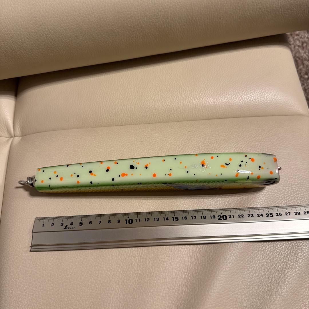萬葉ベイトルアー グリーン・イエロー 25cm