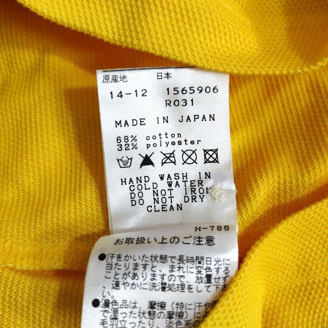マスターバニー ポロシャツ イエロー メンズ LL【日本製】