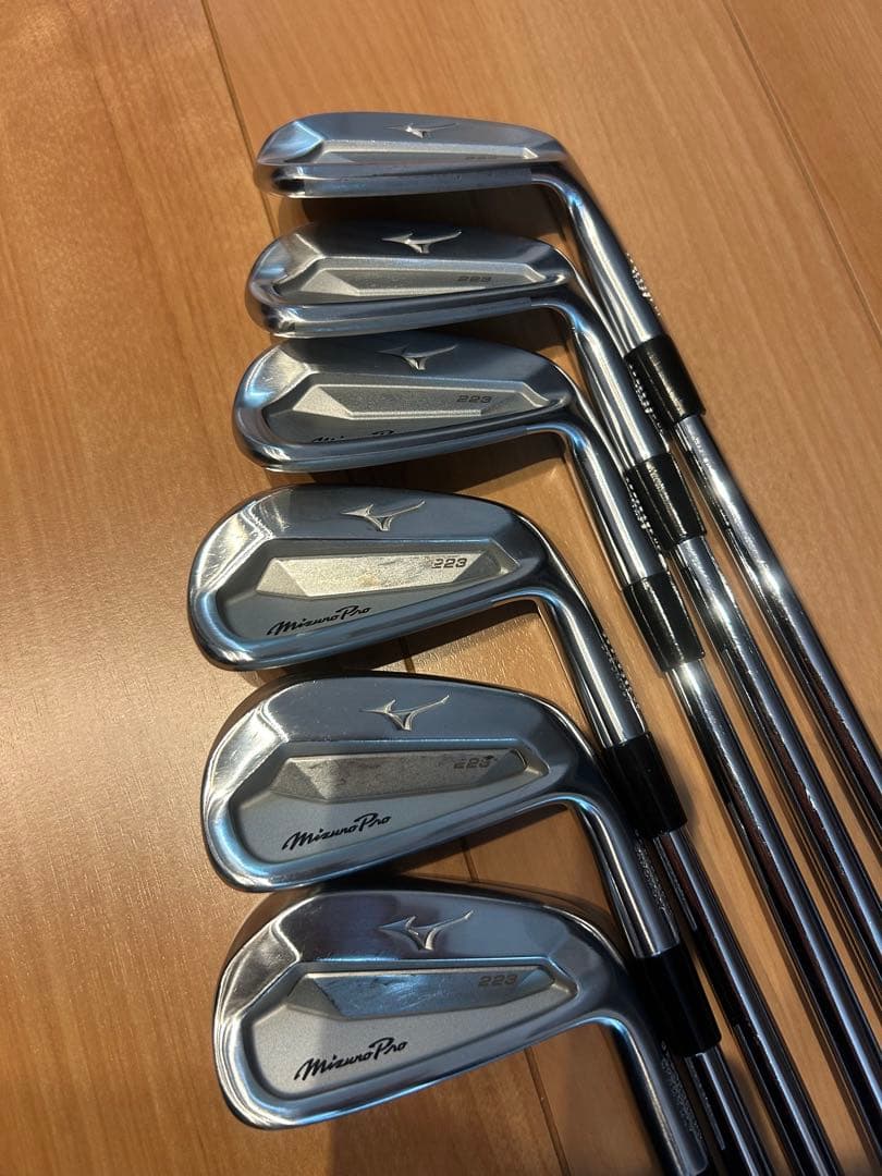 Mizuno 223アイアン　5I~p アイアンセット