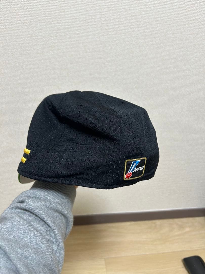 プロコレクション　キャップ 59FIFTY キャップ 黒/緑 7 1/2
