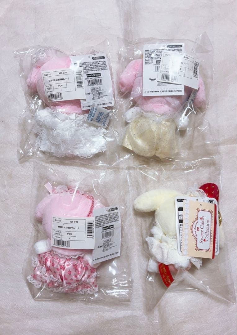 サンリオ いちごショットケーキマイメロディ 4点セット