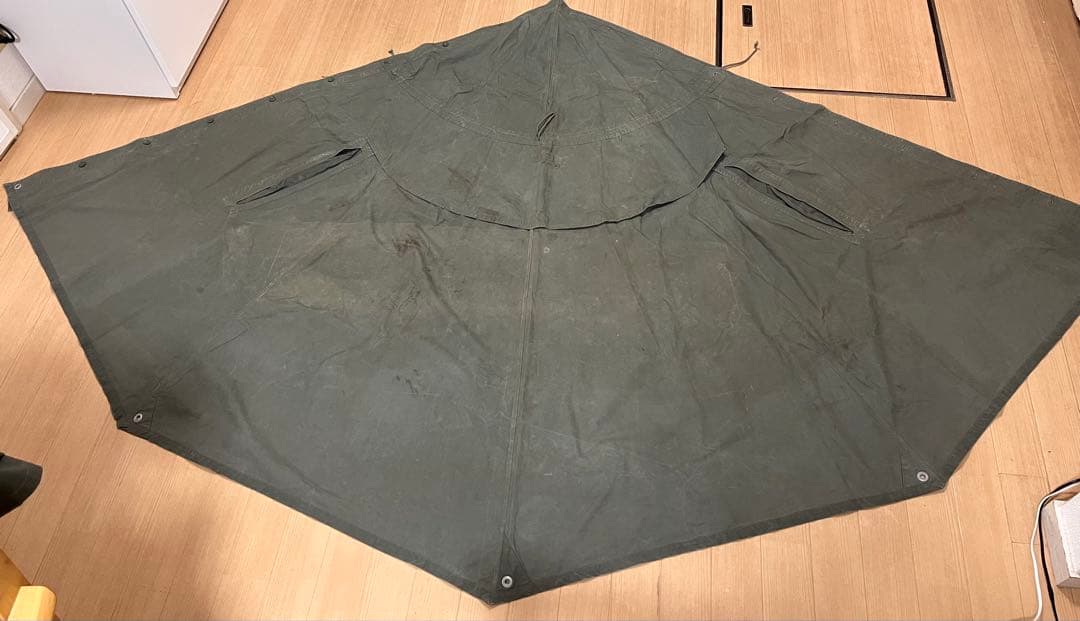 希少　将校ポーランド軍 ポンチョテント2枚組 サイズ1