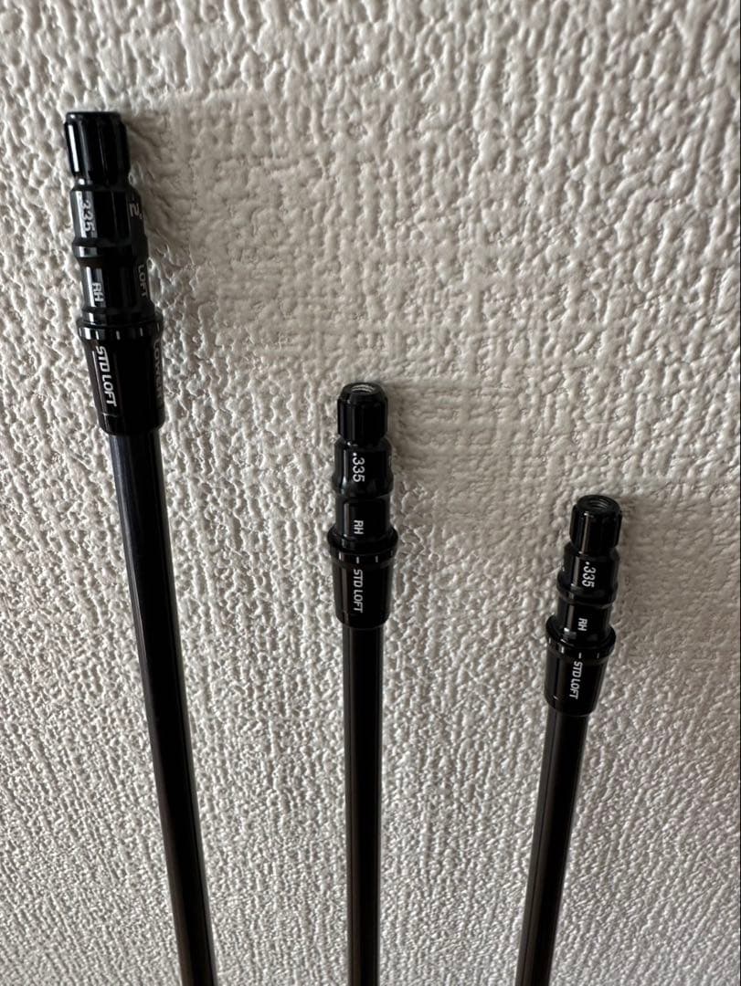 まいくぉーテーラーメイドQI35シリーズDR 3W 5W用純正シャフト3本