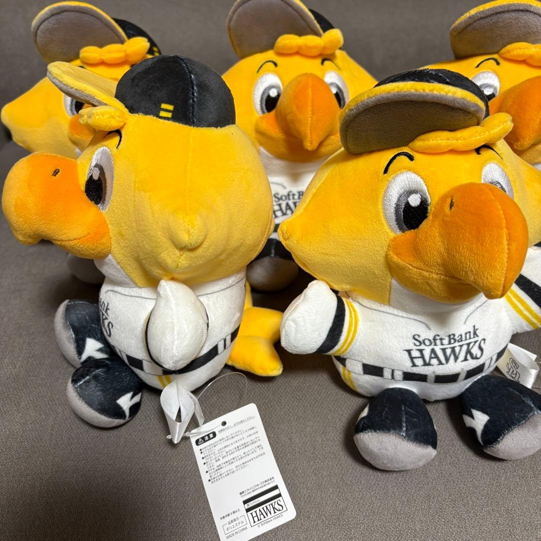 プロ野球開幕セール ソフトバンクホークス　ハリーくん　ぬいぐるみ