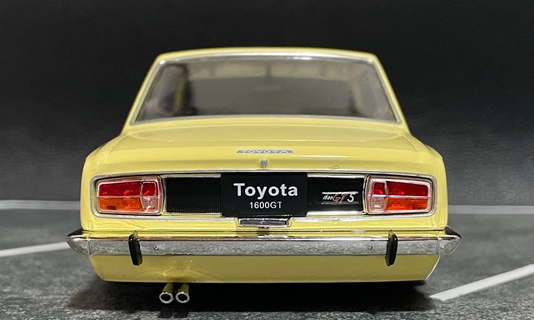 1/24 アシェット 国産名車 TOYOTA 1600GT改 カスタム 旧車