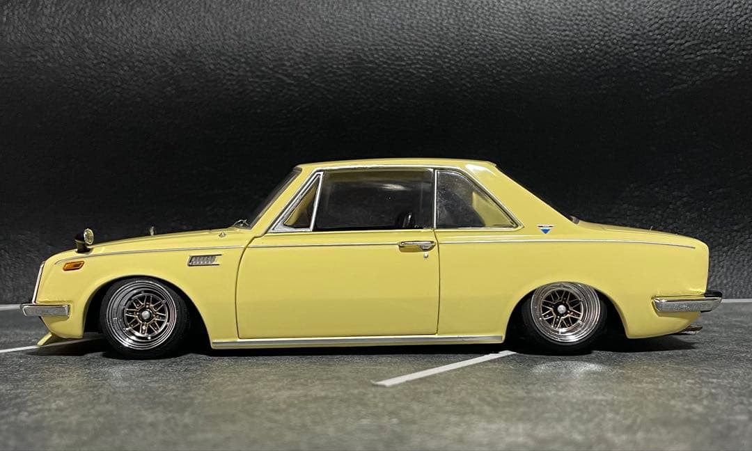 1/24 アシェット 国産名車 TOYOTA 1600GT改 カスタム 旧車