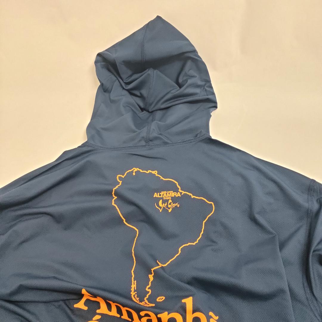 【新品】冒険用品 フーディシャツ アルタミラツインUV ダスクオレンジ XXL