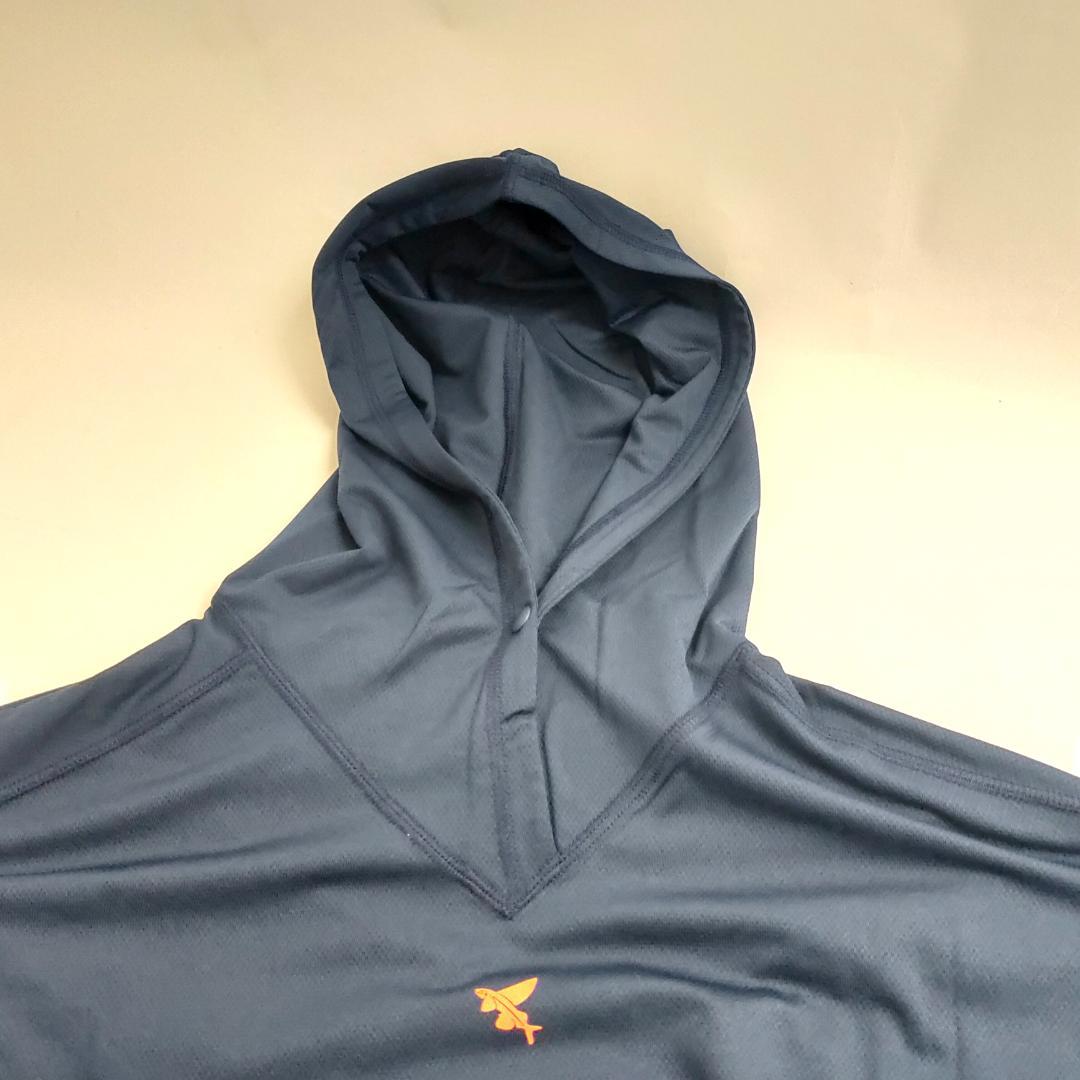 【新品】冒険用品 フーディシャツ アルタミラツインUV ダスクオレンジ XXL