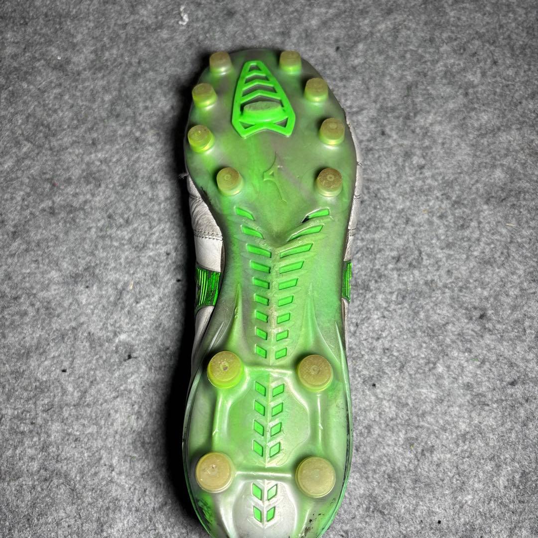 Mizuno Morelia サッカーシューズ 日本製 グレー/グリーン