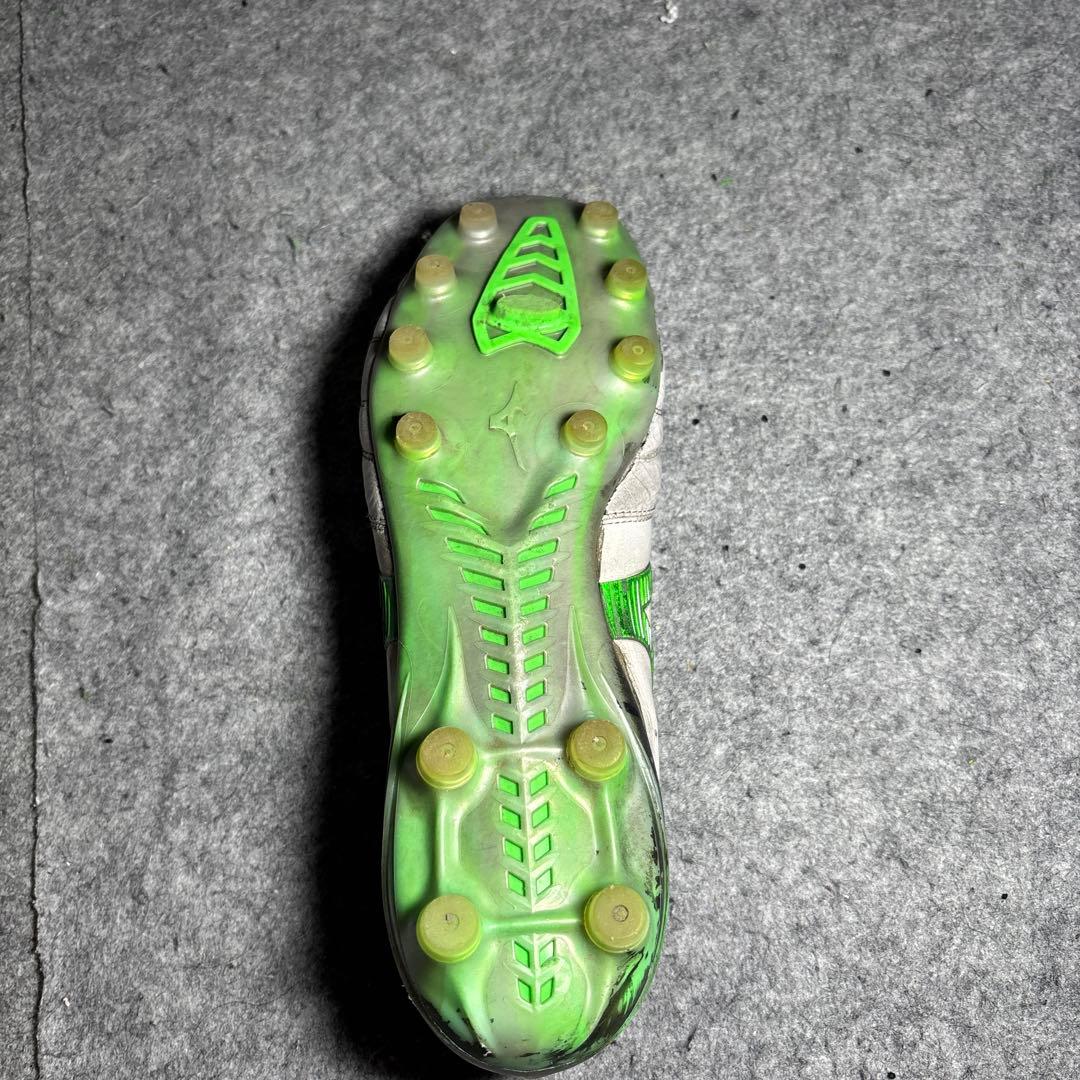 Mizuno Morelia サッカーシューズ 日本製 グレー/グリーン