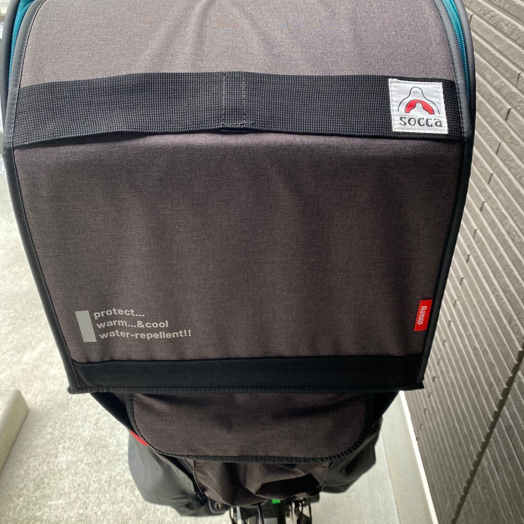 socca チャイルドシートカバー 後ろ用　マルト　グレー　ソッカ