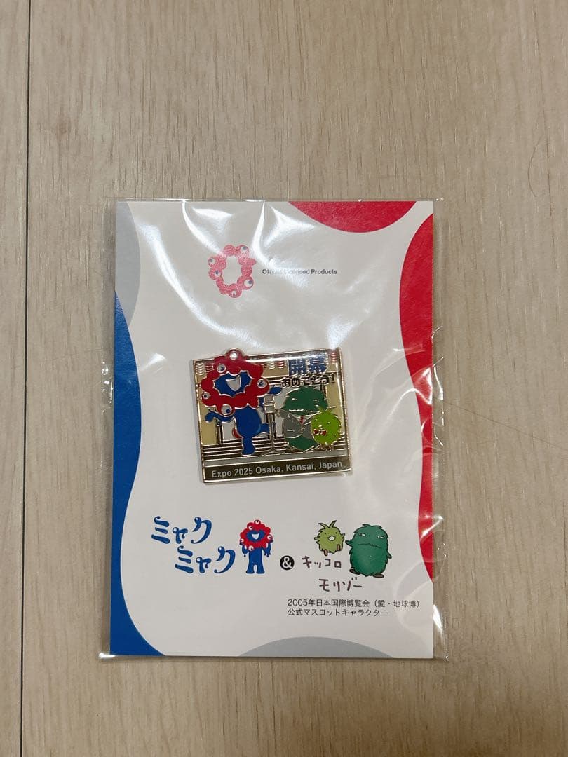 【6点セット】ミャクミャク モリゾーキッコロ ピンバッジ