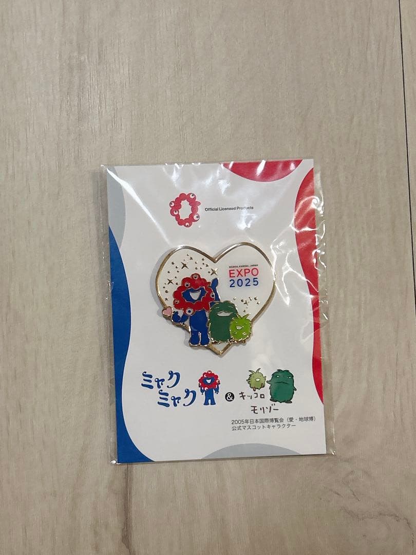 【6点セット】ミャクミャク モリゾーキッコロ ピンバッジ