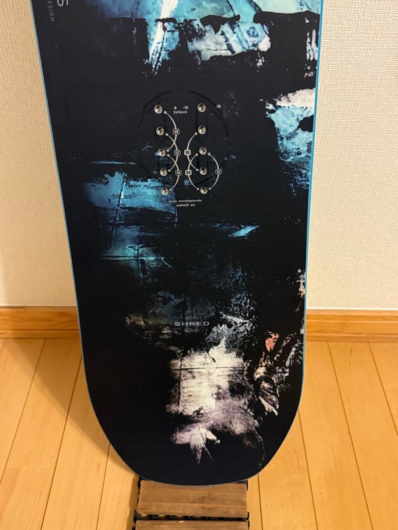 GRAY BOARD SHRED 148 グレイ　シュレッド
