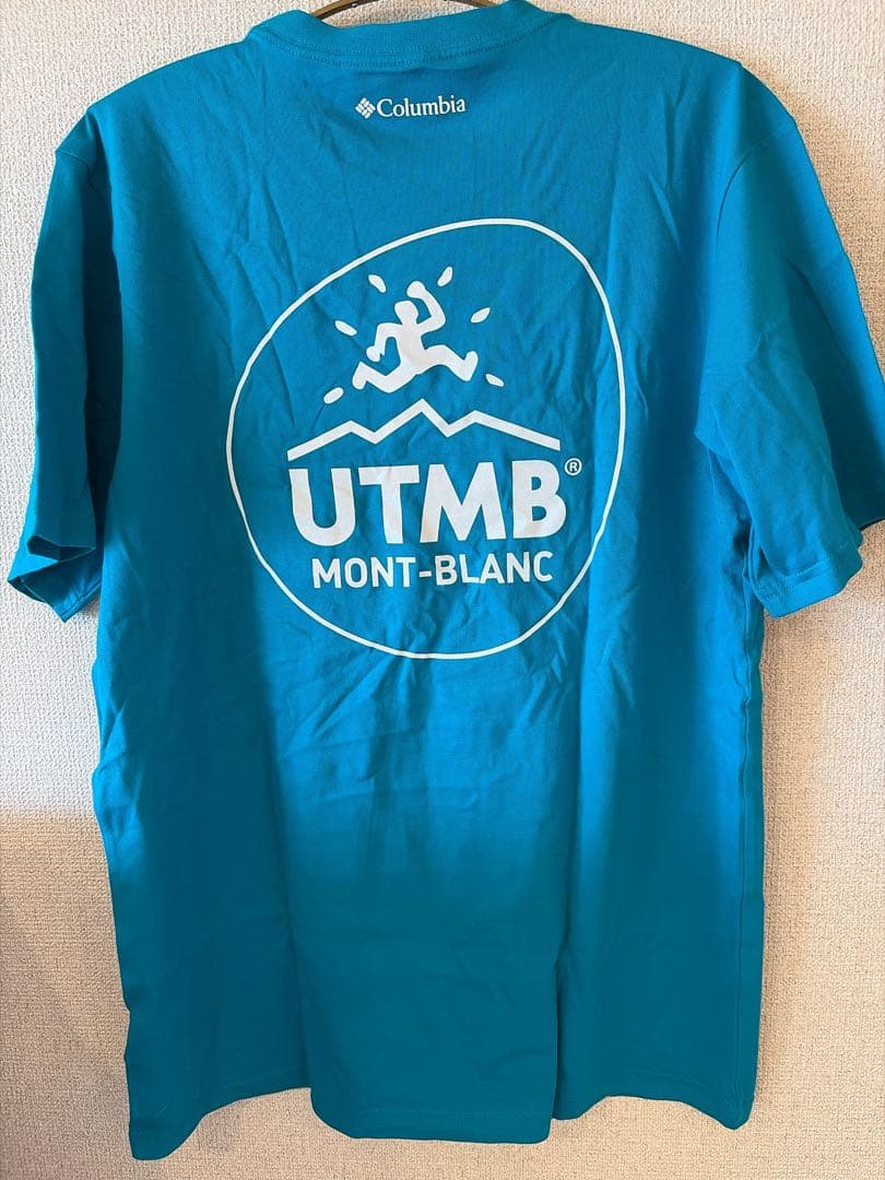 UTMB 2019 オフィシャルTシャツ（ブルー）新品未使用 タグ付き Mサイズ